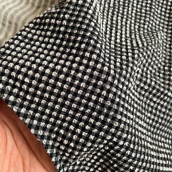 Rouje Black and White Checkered One Piece Swimsuit - Picture 9 of 9